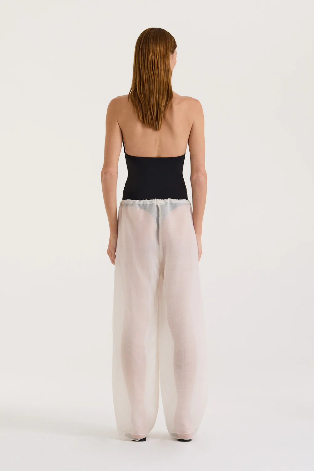 Tasha Sheer Silk Pant - Image 4