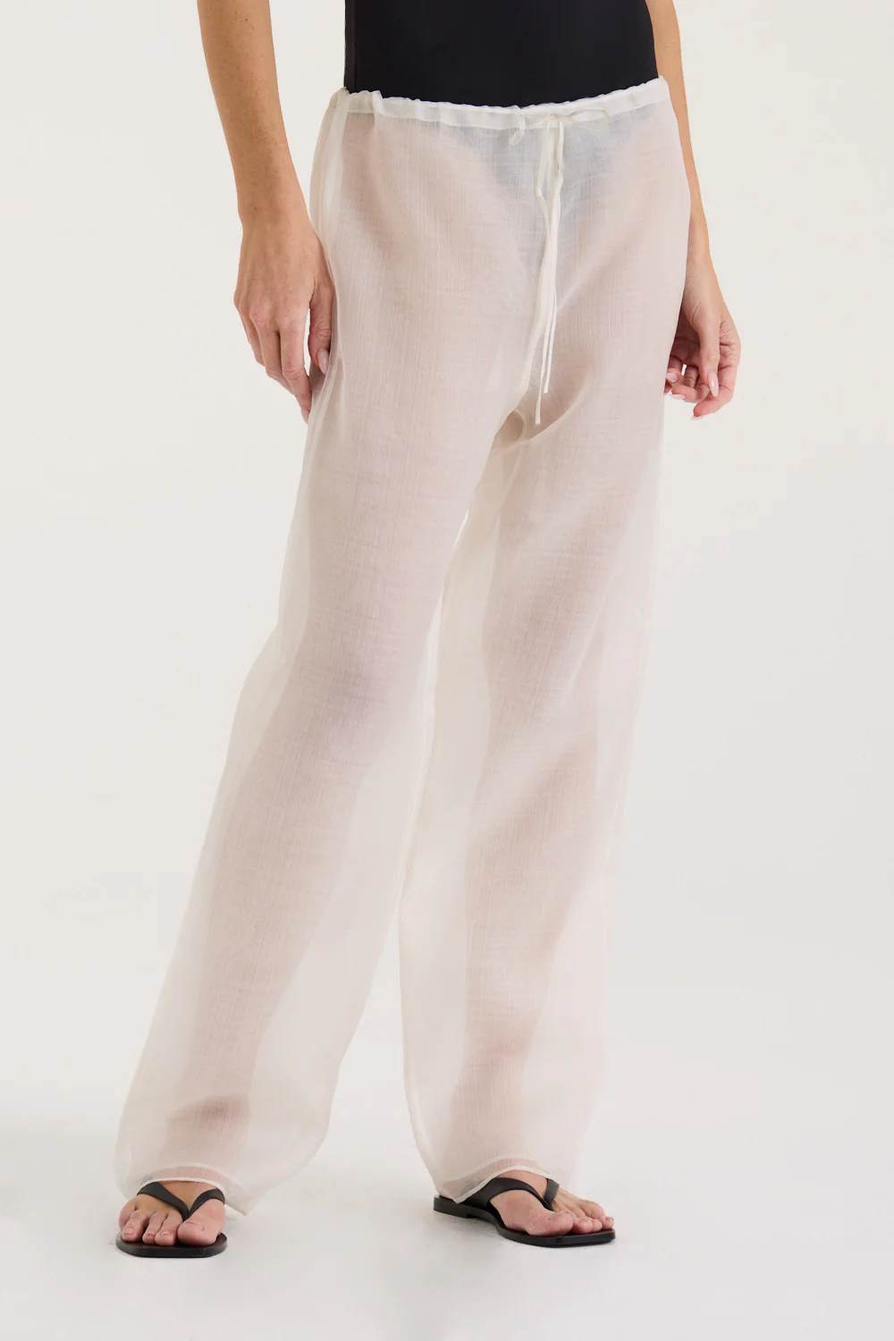 Tasha Sheer Silk Pant - Image 5