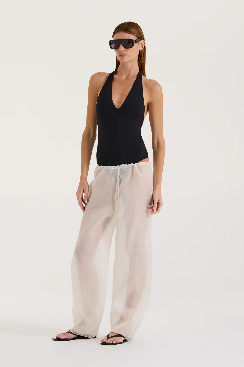 Tasha Sheer Silk Pant - Image 6